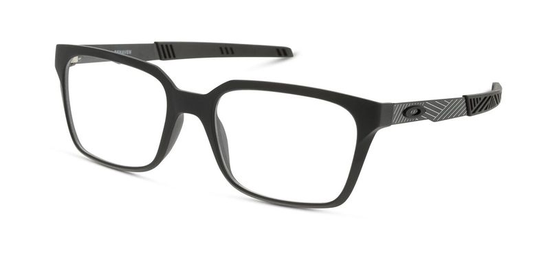 Oakley Rechteckig Brillen 0OX8054 Schwarz für Herr