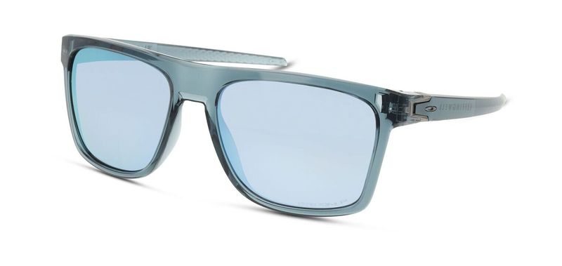 Oakley Rectangle Sunglasses 0OO9100 Black for Man
