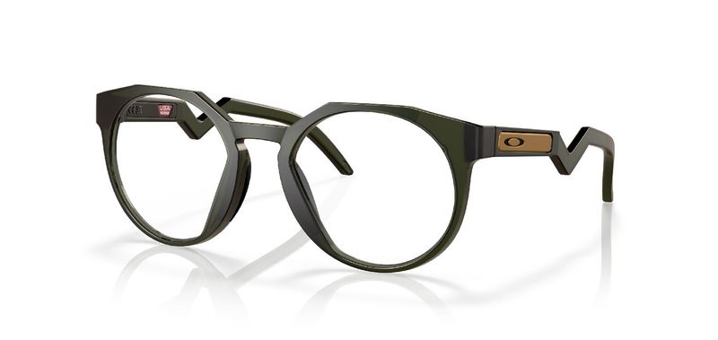 Oakley Rund Brillen 0OX8139 Grün für Herr