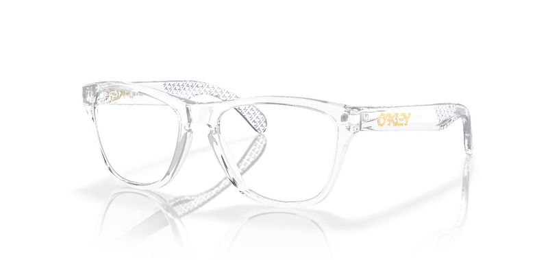 Oakley Rechteckig Brillen 0OY8009 Transparent für Kinder