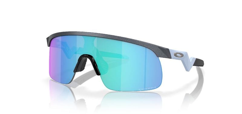 Oakley Rectangle Sunglasses 0OJ9010 Blue for Kid