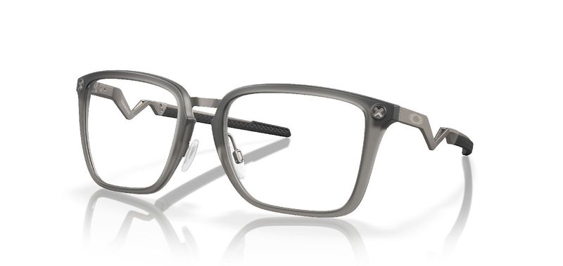 Lunettes de vue Oakley Rectangle 0OX8162 Gris pour Homme