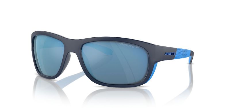 Arnette Quadratisch Sonnenbrillen 0AN4337 Blau für Herren