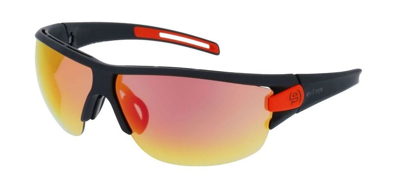 Lunettes de soleil Evil Eye Sport TRACE NG E031 Noir mat pour Homme-Femme