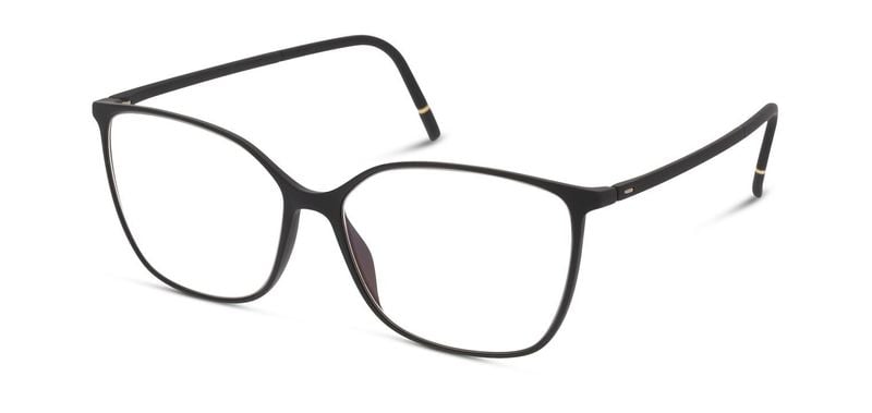 Lunettes de vue Silhouette Papillon 1612 Noir pour Femme