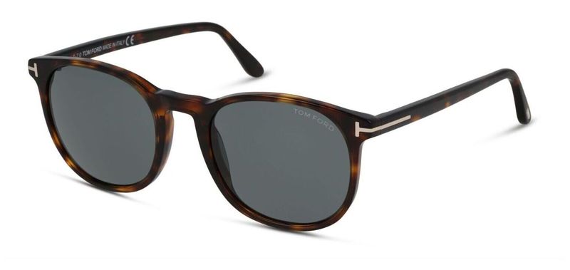 Tom Ford Rund Sonnenbrillen FT0858 Schildpatt für Herr