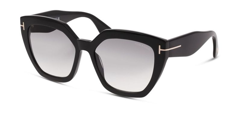Tom Ford Rectangle Sunglasses FT0939 Black for Woman