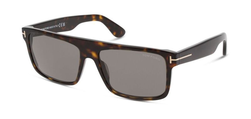 Tom Ford Rectangle Sunglasses FT0999 Tortoise shell for Man
