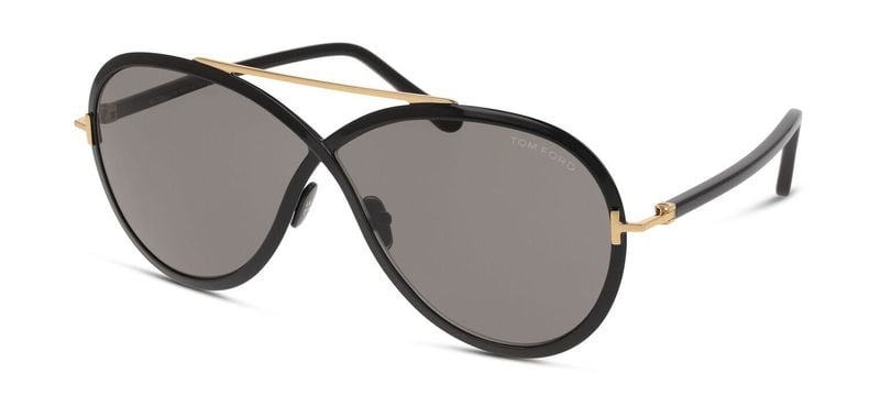 Lunettes de soleil Tom Ford Aviator FT1007 Noir pour Femme