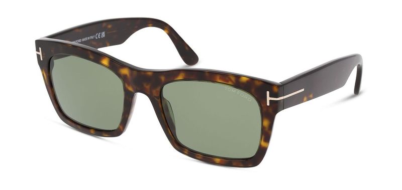 Tom Ford Rectangle Sunglasses FT1062 Tortoise shell for Man
