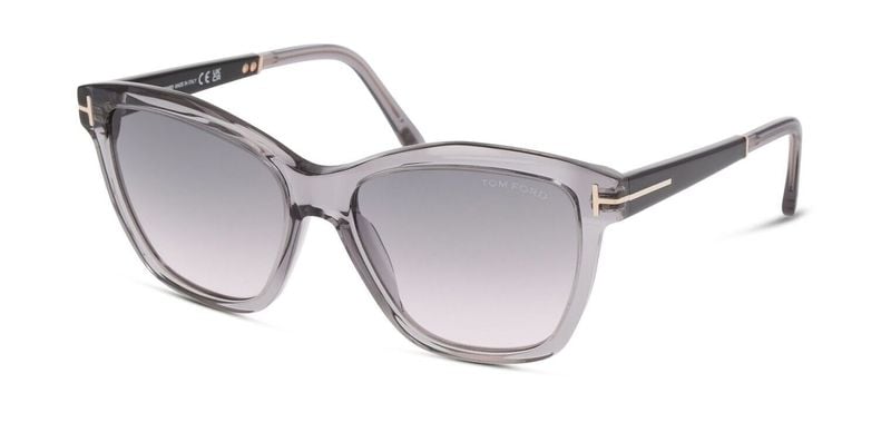 Tom Ford Schmetterling Sonnenbrillen FT1087 Grau für Dame