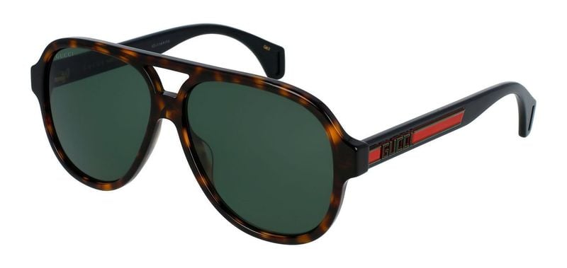 Gucci Aviator Sonnenbrillen GG0463S Schildpatt für Herren