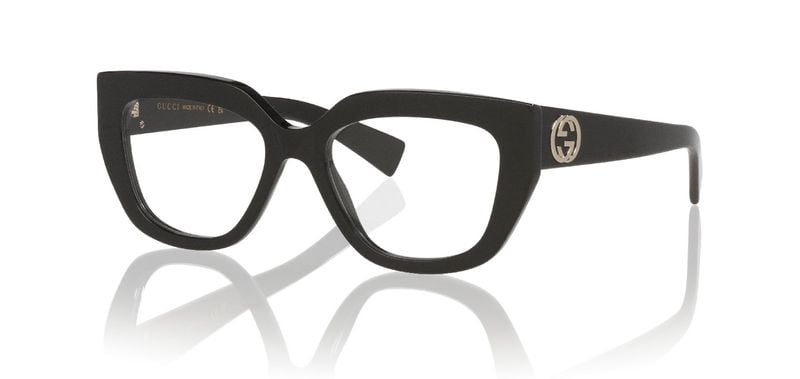 Lunettes de vue Gucci Papillon GG1847O Noir pour Femme