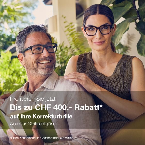 Jusqu'&agrave; CHF 400.- de rabais sur vos lunettes optiques