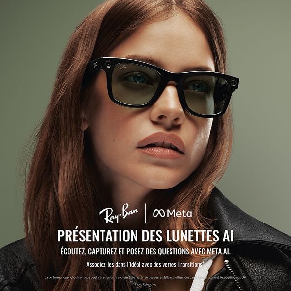 DÉCOUVREZ LES NOUVEAUX MODÈLES RAY-BAN META