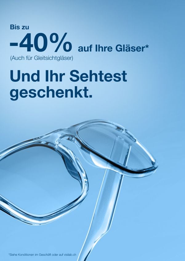 Jusqu'&agrave; CHF 400.- de rabais sur vos lunettes optiques