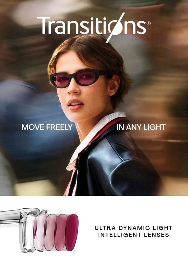 Transitions®: intelligent lenses with variable tints
