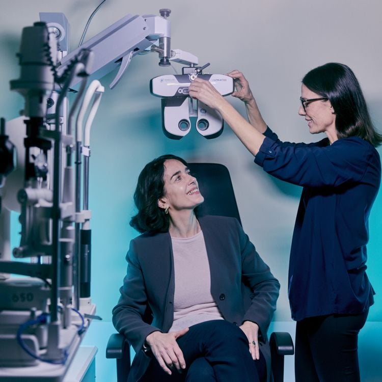 Ihr Sehverm&ouml;gen, Ihre Bed&uuml;rfnisse: der Ablauf Ihres Sehtests im Gesch&auml;ft