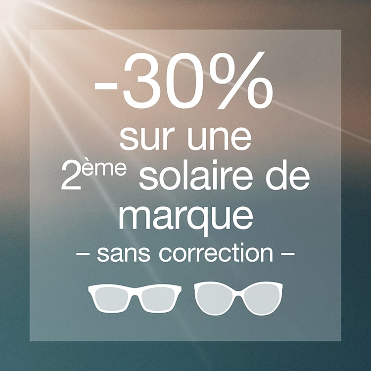 Une paire de lunette achetée une offerte de marque on sale